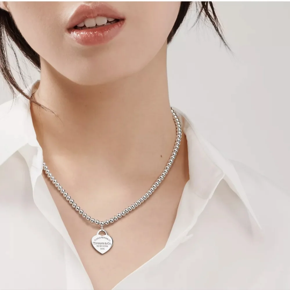 Authentic Return to Tiffany bead necklace - Picture 2 of 8